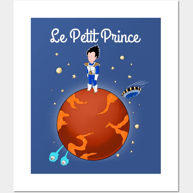 Vegeta Le petit prince Wall Art by OniSide